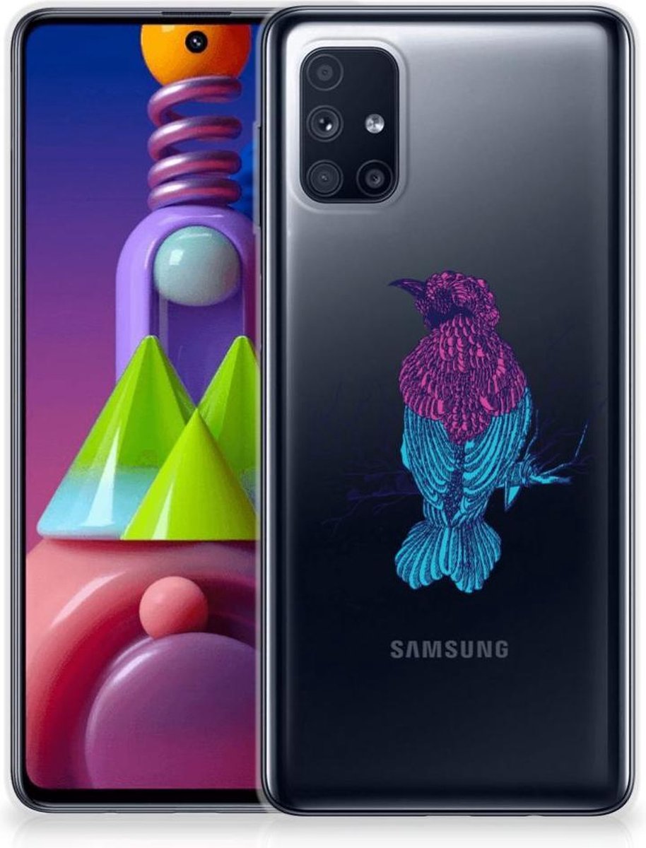 Samsung Galaxy M51 Telefoonhoesje met Naam Merel