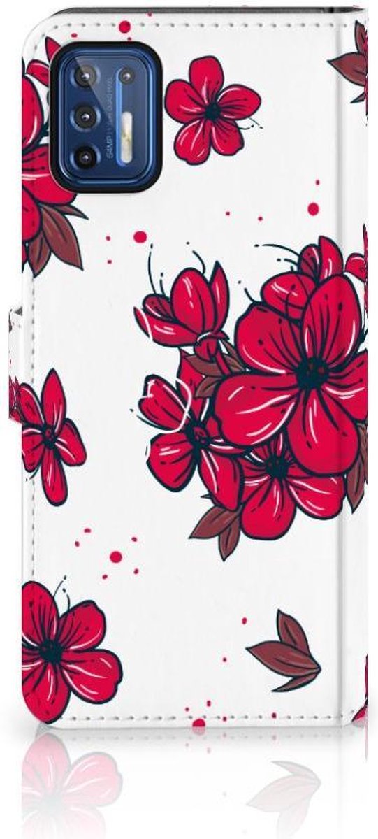 Motorola Moto G9 Plus Hoesje Blossom Red