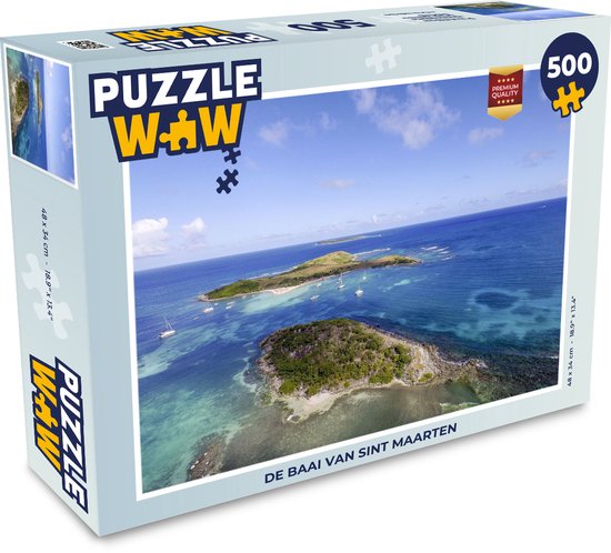 Puzzel De baai van Sint Maarten - Legpuzzel - Puzzel 500 stukjes | bol.com