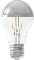 CALEX - LED Lamp - Kogelspiegellamp Filament A60 - E27 Fitting - 4W - Warm Wit 2300K - Chroom - BSE