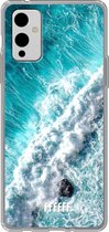 6F hoesje - geschikt voor OnePlus 9 -  Transparant TPU Case - Perfect to Surf #ffffff