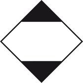 ADR sticker beperkte hoeveelheden, zeewaterbestendig 150 x 150 mm