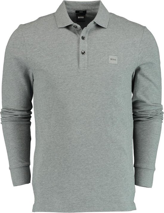 hugo boss polo lange mouw