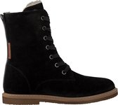 Ton & Ton Pl20w045 Veterboots - Laarzen Met Veters - Meisjes - Zwart - Maat 30