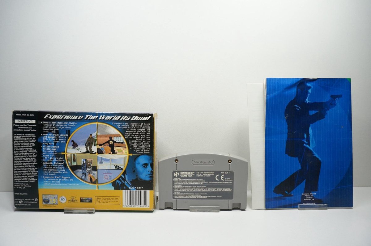 007 James Bond The World is not Enough Nintendo 64 [N64] Game PAL Games