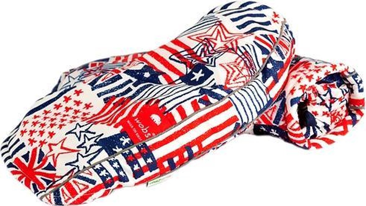 Goedkoopste WOBS fietshandschoenen / handwarmers Limited Edition Stars and Stripes 2021 model