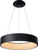 Lucide TALOWE LED - Hanglamp - Ø 60 cm - LED Dimb. - 1x42W 3000K - Zwart
