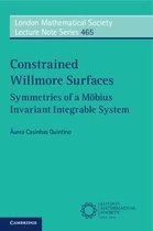 London Mathematical Society Lecture Note SeriesSeries Number 465- Constrained Willmore Surfaces