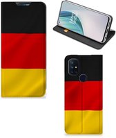 Telefoontasje OnePlus Nord N10 5G Smartphone Hoesje Duitse Vlag
