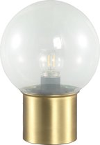 PTMD Bodin White glazen LED tafellamp bal
