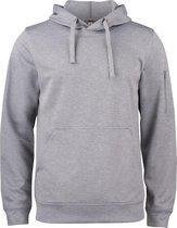 Clique Basic Active Hoody grijsmelange m