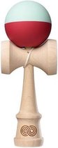 Kendama USA Kaizen - Half Split Ghost Mint & Red Silk