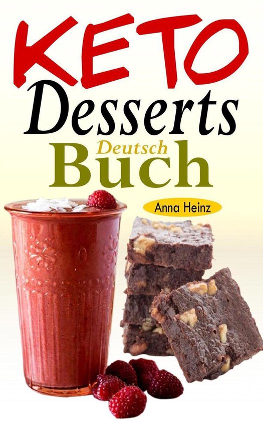 Keto Desserts Buch Deutsch - cover