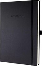 Sigel SI-CO110 Notitieboek Conceptum Pure Hardcover A4 Zwart Blanco