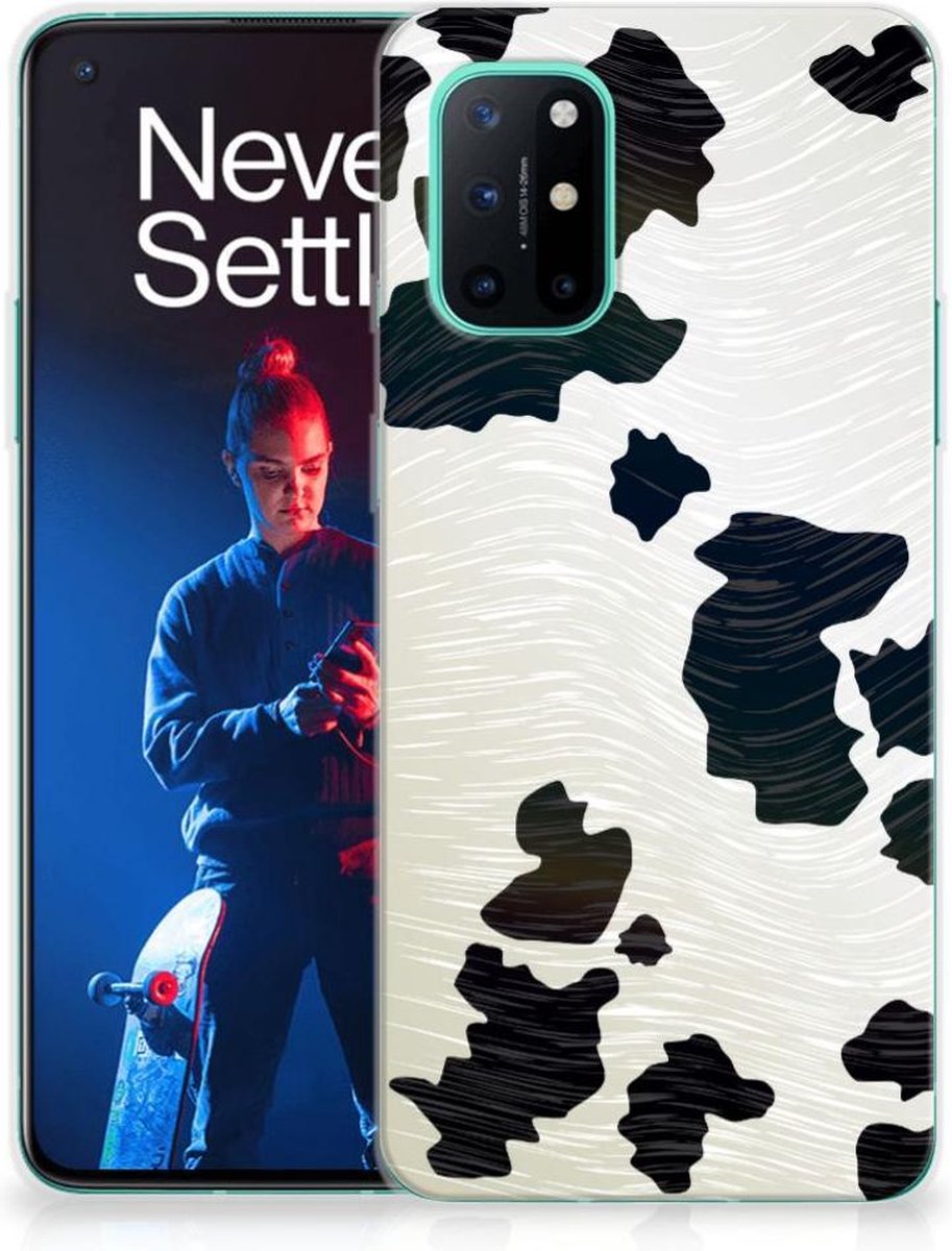 OnePlus 8T TPU Hoesje Koeienvlekken
