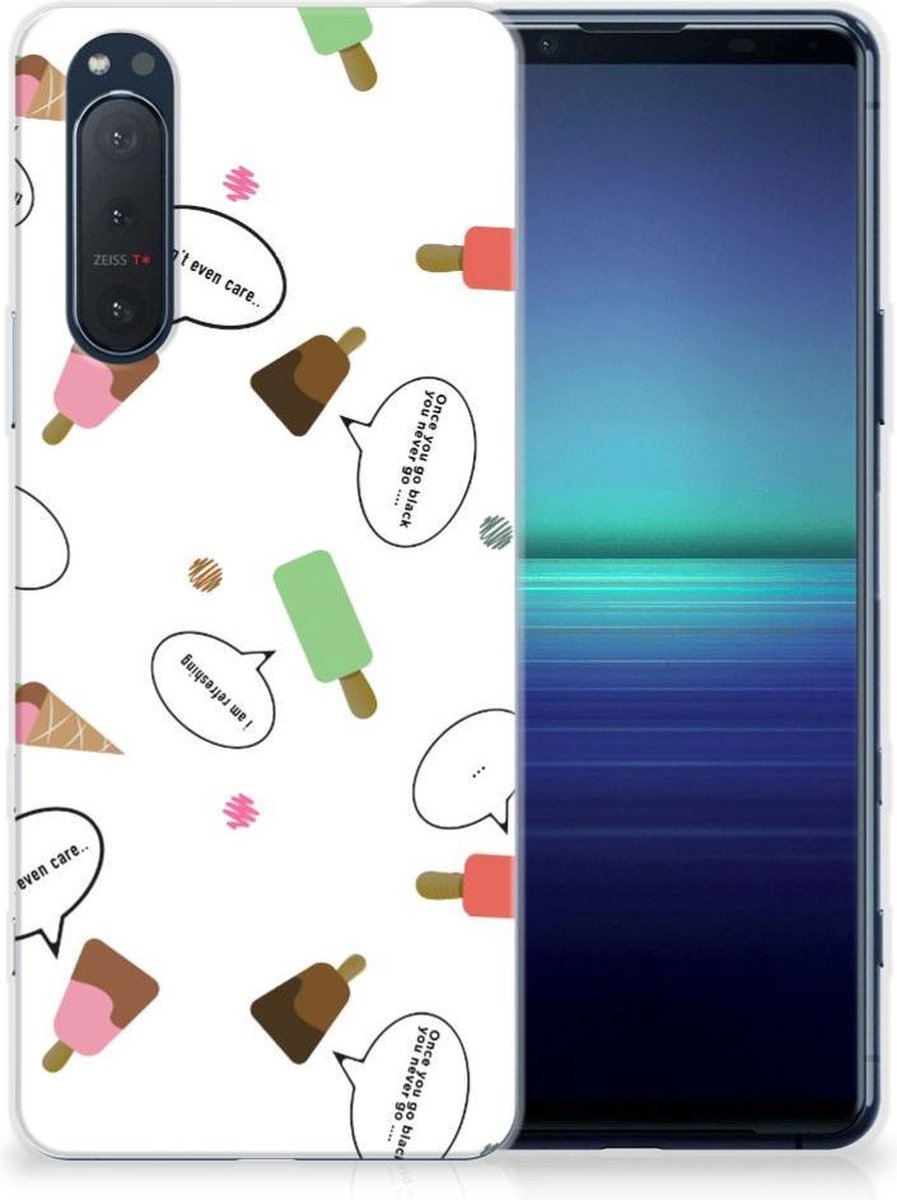 Sony Xperia 5II Siliconen Case IJsjes