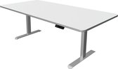 Bureau assis-debout Move-3 premium blanc 200x100cm