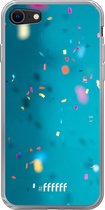 6F hoesje - geschikt voor iPhone SE (2020) - Transparant TPU Case - Confetti #ffffff