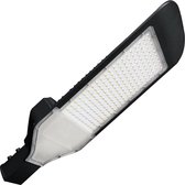 LED Straatlamp - Orny - 200W - Helder/Koud Wit 6400K - Waterdicht IP65 - Mat Zwart - Aluminium - BES LED