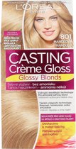 Loreal Paris - Hair color Casting Crème Gloss 801 Silky Blonde -