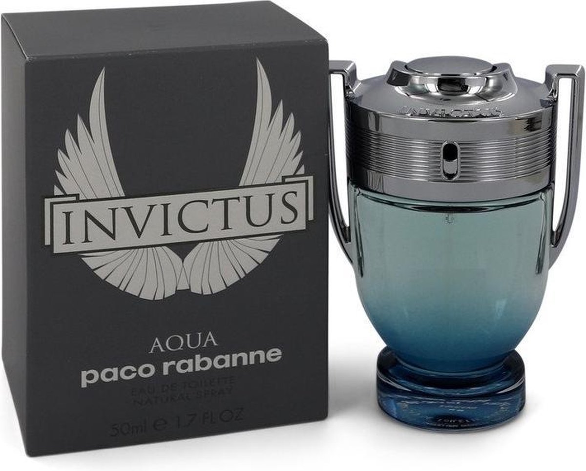 Paco Rabanne Invictus Aqua 50 ml - Eau de Toilette - Herenparfum | bol.com