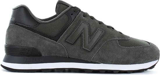 New Balance 574 Sneakers - Maat 43 - Mannen - army groen/zwart | bol.com