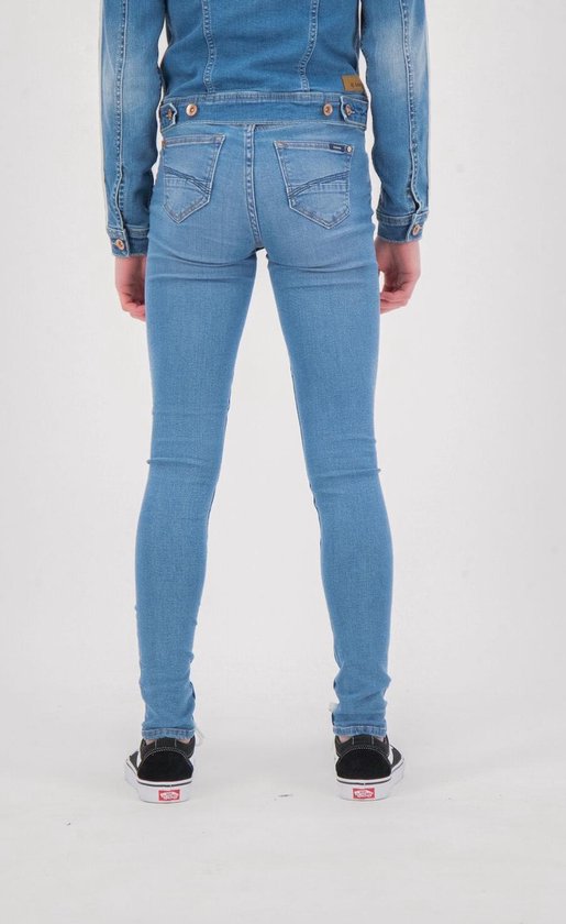 GARCIA Rianna Meisjes Skinny Fit Jeans Blauw - Maat 176 | bol.com