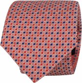 Suitable Stropdas Stippen Rood Navy -