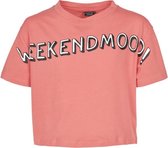 Urban Classics Kinder Tshirt -Kids 110- Weekend Mood Roze