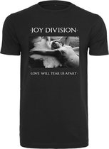 Urban Classics Joy Division Heren Tshirt -S- Joy Division Tear Us Apart Zwart
