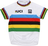 Santini Fietsshirt korte mouwen  Kids - UCI World Champion Short Sleeve Jersey Baby - one size