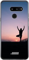 LG G8 ThinQ Hoesje Transparant TPU Case - Vriksasana #ffffff