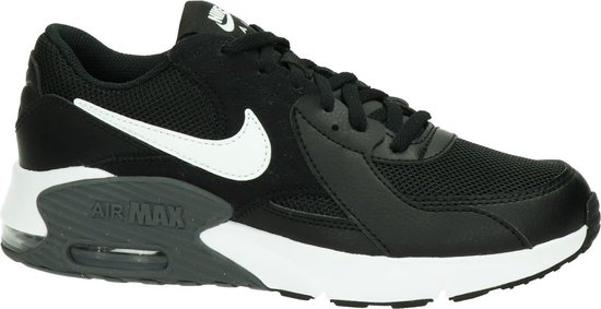 Nike Air Max Excee Unisex Sneakers - Black/White-Dark Grey - Maat 38 - Nike