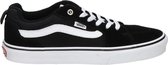 Vans Filmore Heren Sneakers - (Suede/Canvas)Black/White - Maat 43