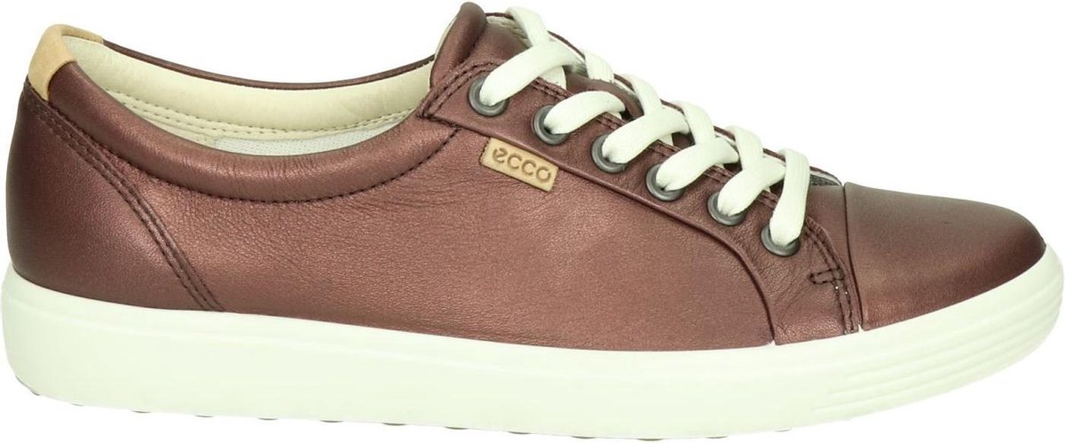 ECCO Soft 7 dames sneaker Paars - Schoenen.nl