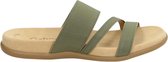 Gabor Dames Slippers 702 - Groen - Maat 39