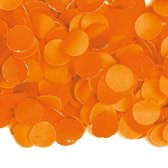 Luxe oranje confetti 1 kilo - Feestconfetti - Feestartikelen versieringen