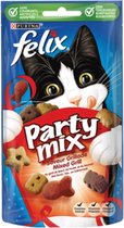 Felix Party Mix - Kattensnacks Mixed Grill - 8 x 60 g