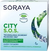 Soraya - City S.O.S. Ultra-Moisturizing Crem-Compress For The Night To Any Type Of Complexion 50Ml