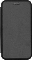 Hoesje Met Pasjeshouder Geschikt voor iPhone 12 Mini - Slim Folio Bookcase - Zwart