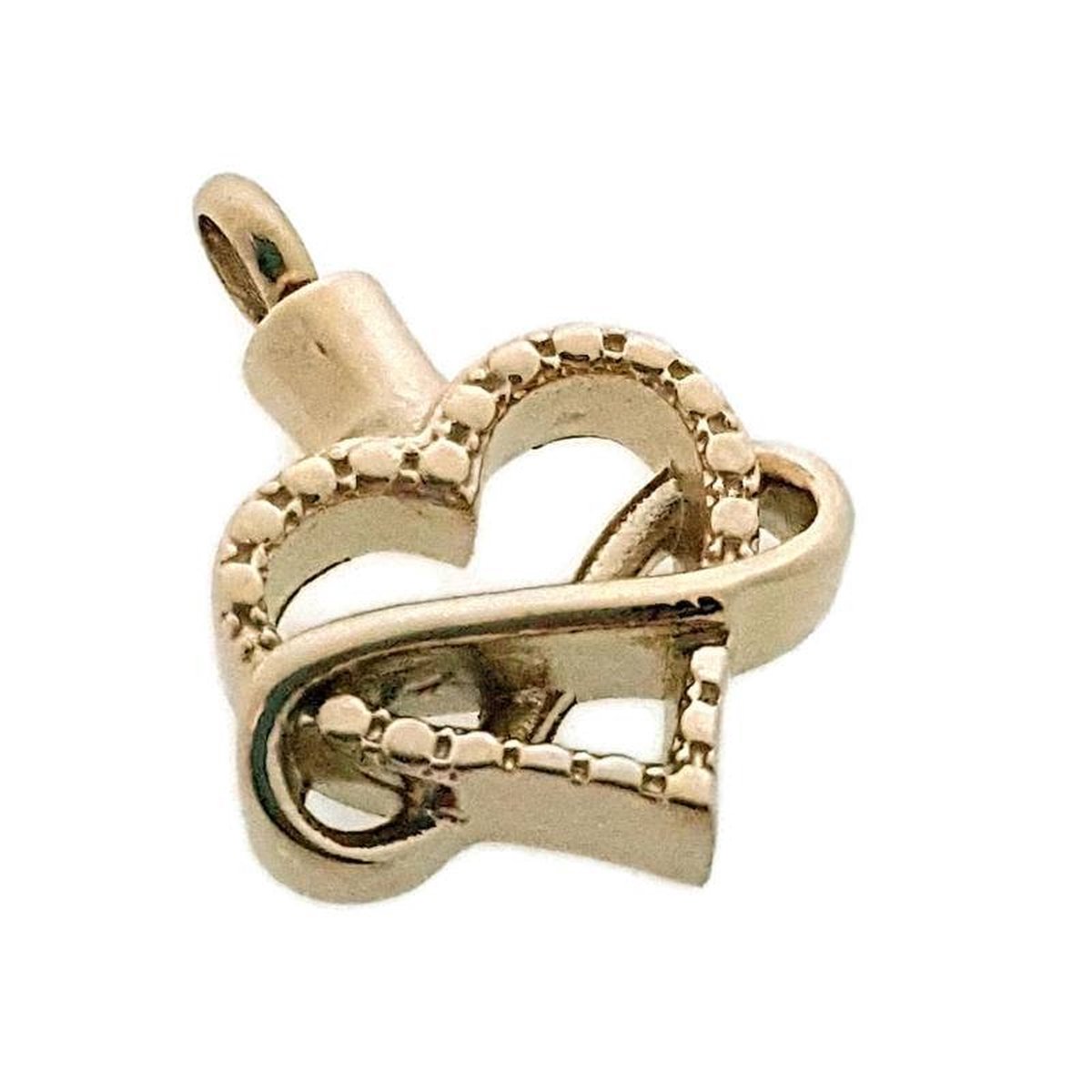 Aramat Jewels | Gedenkhangers | RVS Infinity Ashanger – Oneindig Teken Zilverkleurig Gedenksieraad | Zilverkleur-3.4x1.3cm | |20mm | Staal | Volwassenen | Verkleurd niet