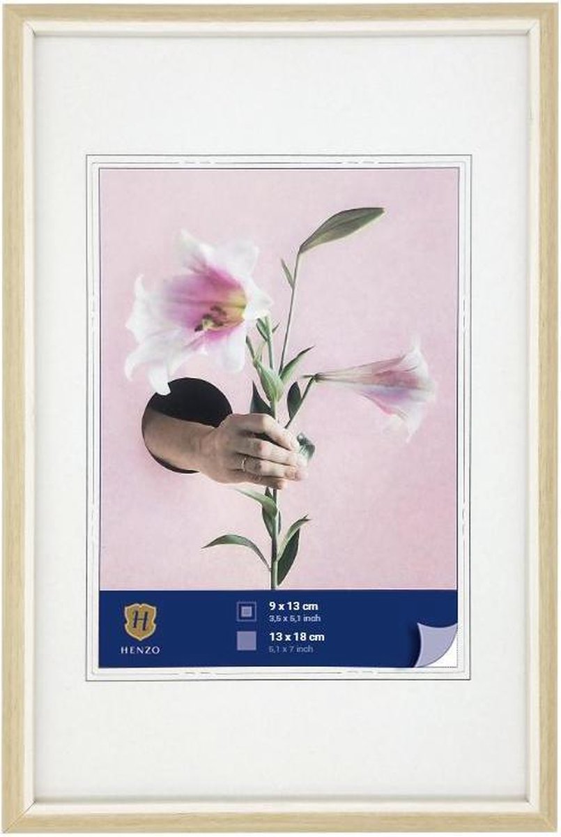 Henzo Fotolijst - Henzo - Lily - Fotomaat 13x18 cm - Beige