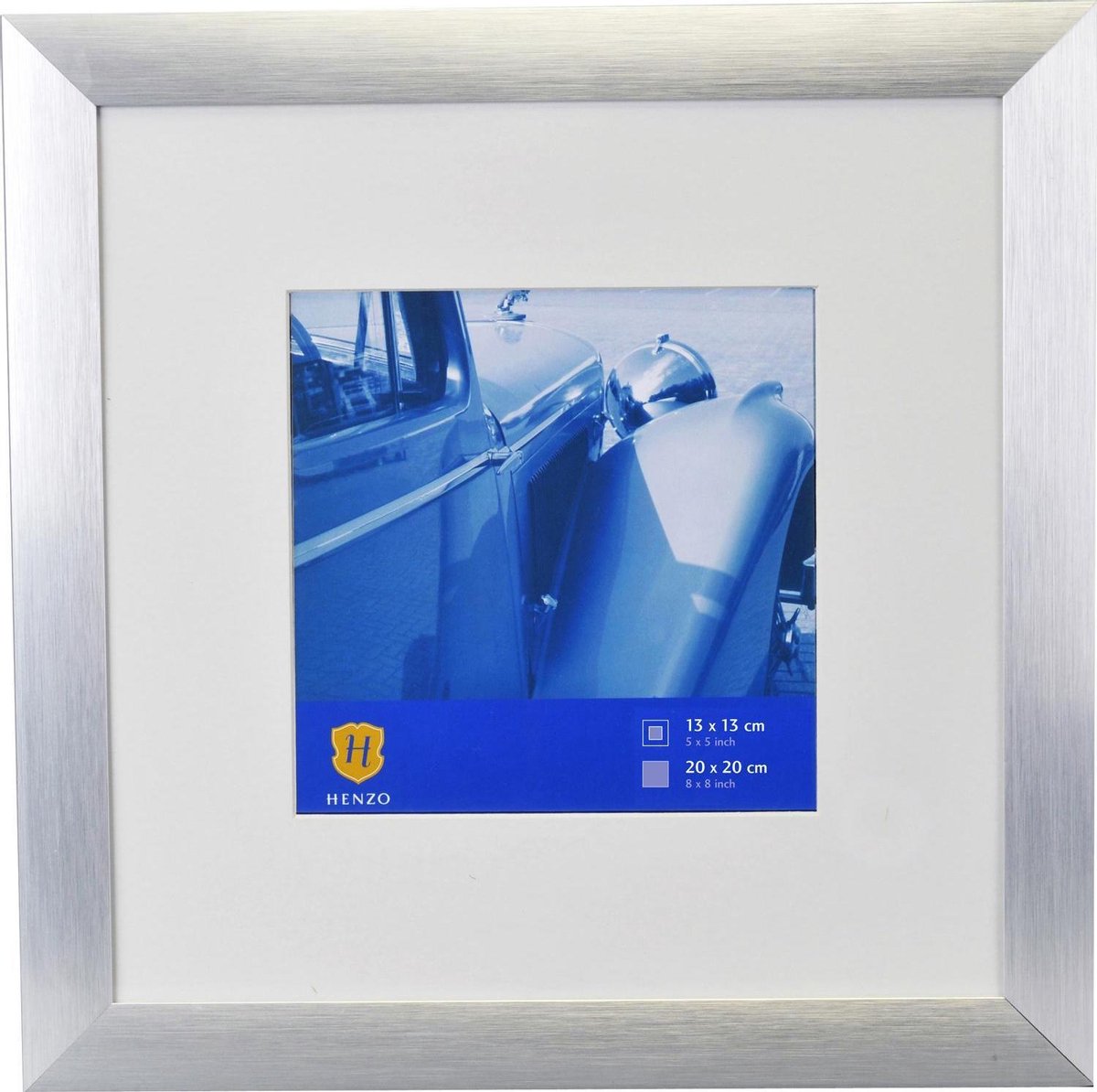 Henzo Fotolijst - Henzo - Luzern - Fotomaat 20x20 cm - Zilver