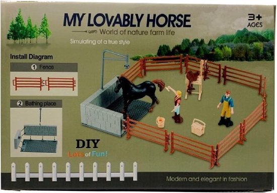 Afbeelding van het spel Horse Club Paarden Speelset