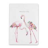 Luxury Flamingo Notebook - Bullet journal - Dagboek - A5 – Gelineerd