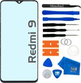 MMOBIEL Front Glas Display Reparatie Set voor Xiaomi Redmi 9 - Zwart - 6.53 inch