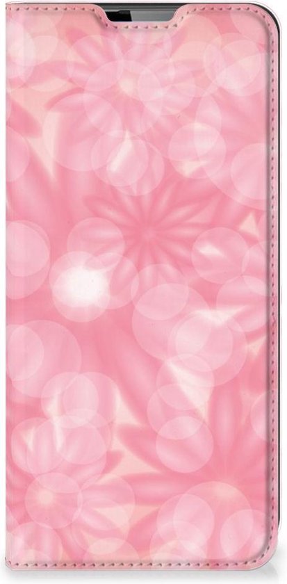 Étui support Motorola Moto G9 Plus Étui pour téléphone Spring Fleurs