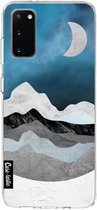 Casetastic Samsung Galaxy S20 4G/5G Hoesje - Softcover Hoesje met Design - Mountain Night Print