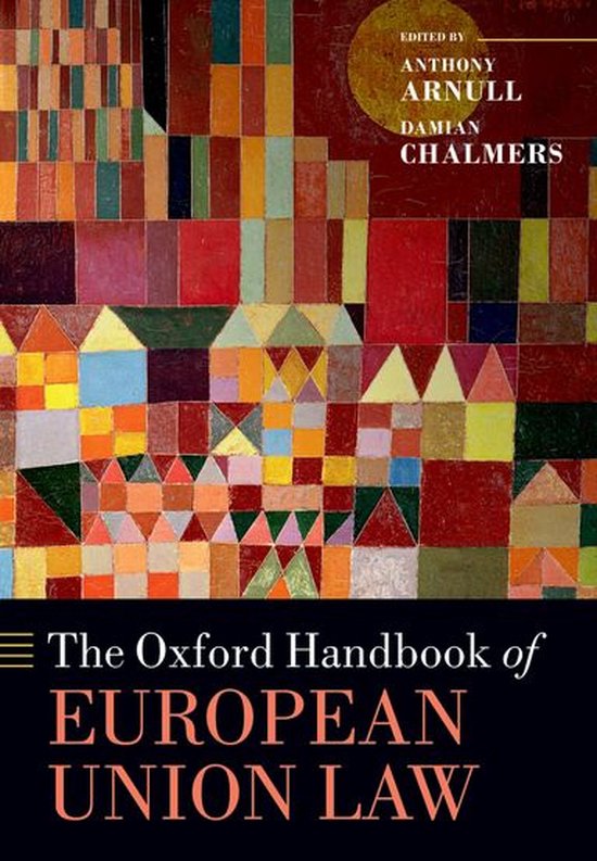 Oxford Handbooks - The Oxford Handbook of European Union Law - cover