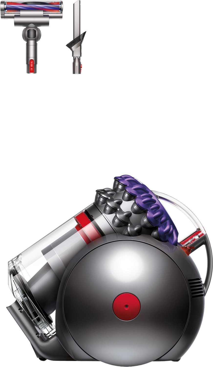 Dyson Big Ball™Turbine - Stofzuigers - Geschikt voor alle vloertypes - Zonder stofzuigerzak Grijs